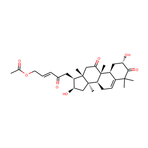2D Structure of ZINC95486305 ( [(E)-5-[(2S,8S,9S,10S,13S,14R,16R,17S)-2,16-dihydroxy-4,4,9,13,14-pentamethyl-3,11-dioxo-2,7,8,10,12)